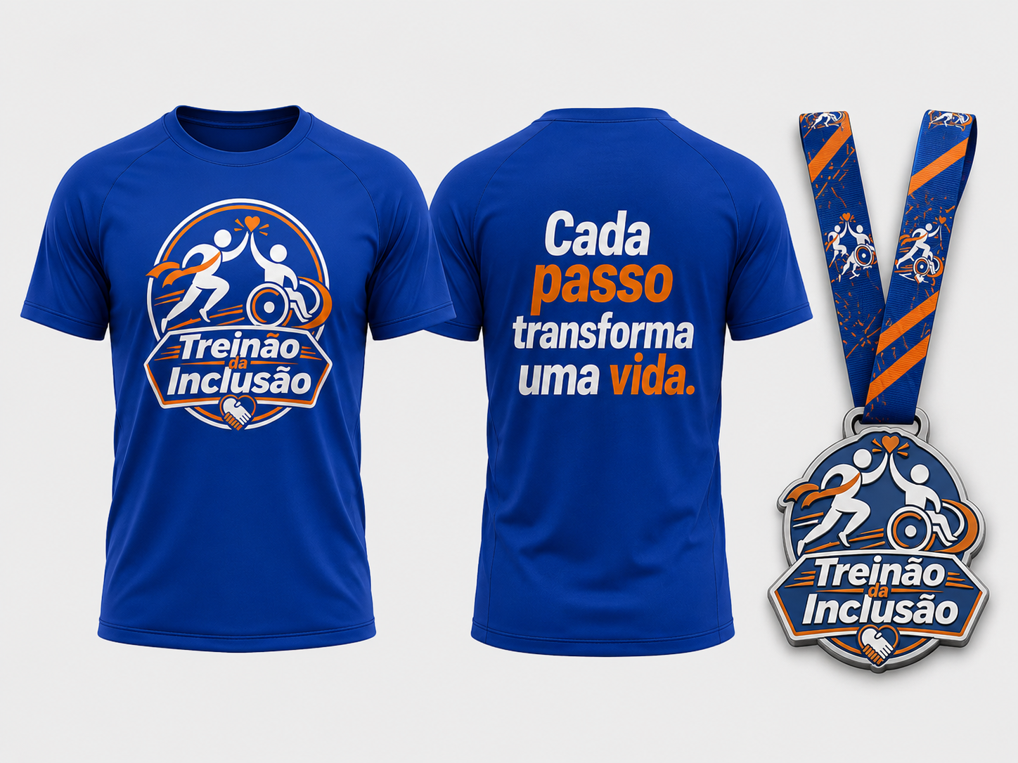Camiseta e medalha